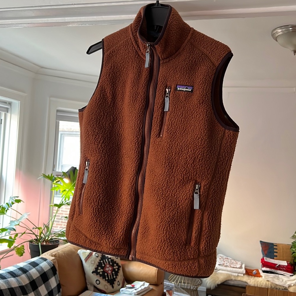 Patagonia Women’s Retro Pile Fleece Vest, Size Medium